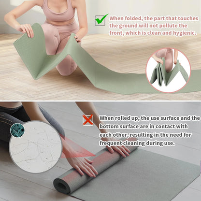 JourneyMat™ -Foldable Thick Travel Yoga Mat